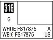 Mr.Hobby - Mr.Color C-316 FS17875 White, 10ml цена и информация | Kunstitarbed, voolimise tarvikud | kaup24.ee