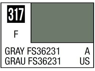 Краска Mr.Hobby - Mr.Color C-317 FS36231 Gray, 10 мл цена и информация | Принадлежности для рисования, лепки | kaup24.ee