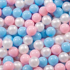 Игровая палатка с пластиковыми шариками Selonis Pop Up, 105x90 см/300 шариков, для детей, розовый: светло-голубой-розовая пудра-перламутровый цвет цена и информация | Игрушки для малышей | kaup24.ee
