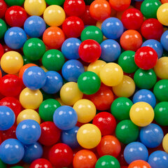 Играть в пластиковые шарики KiddyMoon для малыша 300 штук ∅ 6 см, сертифицированный продукт, произведенный в ЕС, жёлтый/зелёный/голубой/красный/оранжевый цена и информация | Игрушки для малышей | kaup24.ee