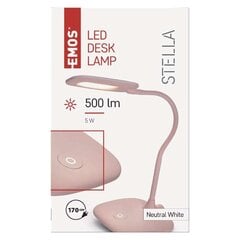 Светодиодная настольная лампа Stella, розовая цена и информация | Настольная лампа | kaup24.ee