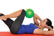 Pilatese pall Mambo Max Pilates Soft-Over-Ball, 26 cm, roheline цена и информация | Võimlemispallid | kaup24.ee