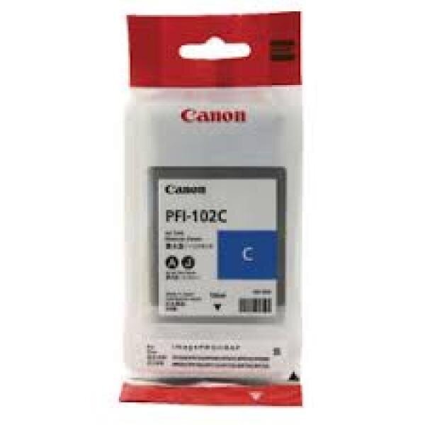 Canon tindikassett 0896B001 PFI-102C - цена и информация | Tindiprinteri kassetid | kaup24.ee