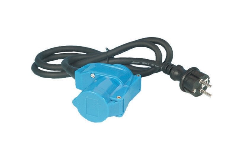 Ühenduskaabel CEE Schuko 16A 230 V 150 cm 3x 2,5 mm2 telkimine CEE Schuko 16A 230 V toitekaabli adapter 150 cm 3x 2,5 mm2 telkimine hind ja info | Muu matkavarustus | kaup24.ee