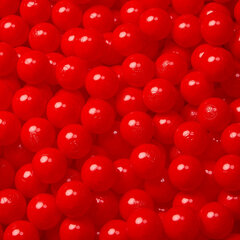 KiddyMoon Играть в пластиковые шарики для малыша 1200 штук ∅ 6cm, сертифицированный продукт, произведенный в ЕС,  красный цена и информация | Игрушки для малышей | kaup24.ee