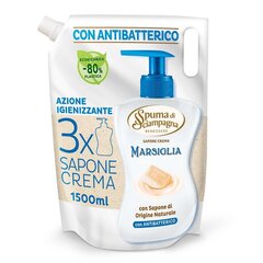 Vedel kreemseep Marsiglia Refill, 1500 ml цена и информация | Мыло | kaup24.ee