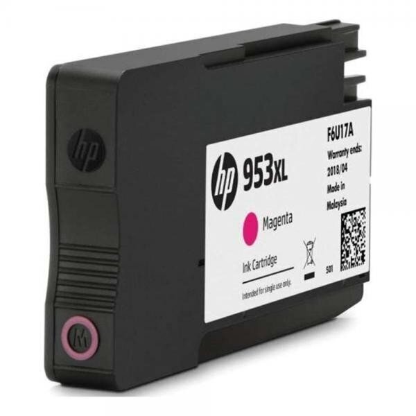 HP tindikassett F6U17AE 953XL Magenta - цена и информация | Tindiprinteri kassetid | kaup24.ee