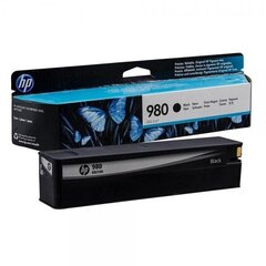 HP чернила H980BK 980BK 980 D8J10A - цена и информация | Картриджи для струйных принтеров | kaup24.ee