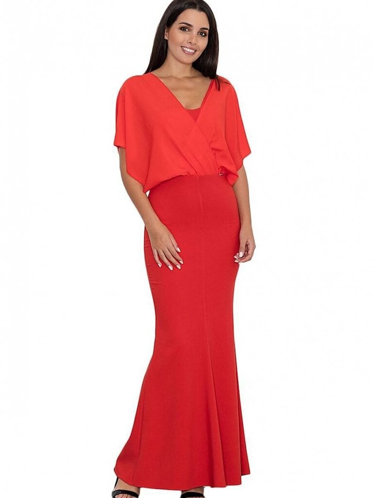 Naiste kleit Figl M689183, punane цена и информация | Kleidid | kaup24.ee