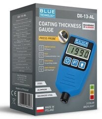 Digitaalne värvipaksuse mõõtur / värvipaksuse tester DX-13-AL цена и информация | Механические инструменты | kaup24.ee