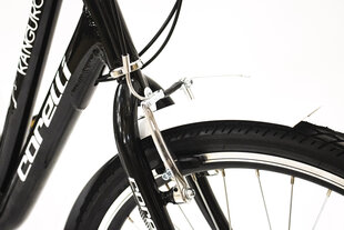 Трехколесный велосипед Corelli Kanguroo 24", черный/белый цена и информация | Велосипеды | kaup24.ee