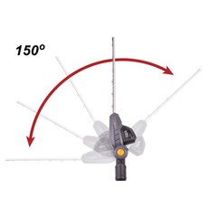 Akuga teleskoophekilõikur PowerMat 197-260cm 20V 1x2Ah hind ja info | Heki- ja võsalõikurid | kaup24.ee