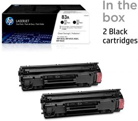 HP CF283A 83A Тонер 2шт BK - цена и информация | Картриджи для струйных принтеров | kaup24.ee