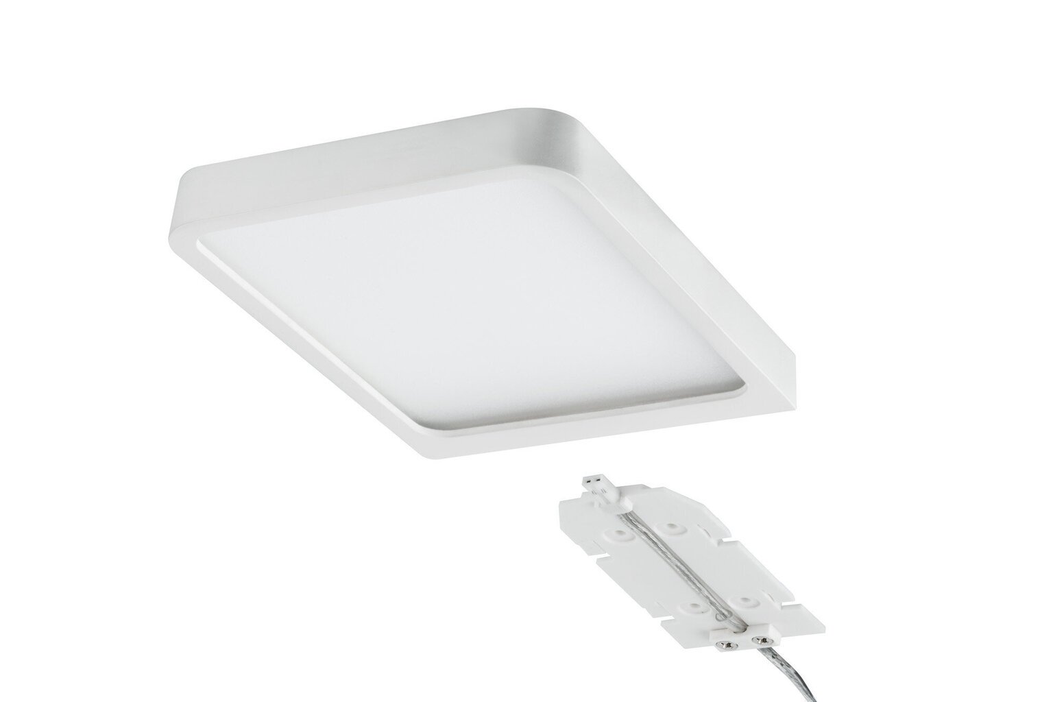 Paulmann LED kapialune valgusti Vane 8,0W 105x140mm 790lm 230/12V kandiline Matt valge hind ja info | Süvistatavad ja LED valgustid | kaup24.ee