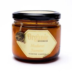 Organic Goodness Ароматическая соевая свеча Madurai Jasmine, Время горения 55 час цена и информация | Подсвечники, свечи | kaup24.ee