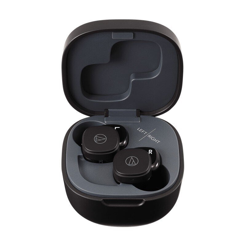 Audio Technica ATH-SQ1TW Truly Wireless In-Ear Black цена и информация | Kõrvaklapid | kaup24.ee