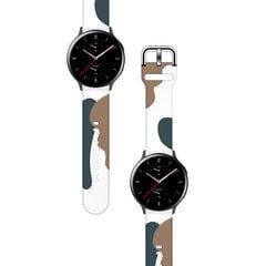 Ремешок запасной ремешок Moro для Samsung Galaxy Watch 46 мм, браслет Camo - 1, черный цена и информация | Аксессуары для смарт-часов и браслетов | kaup24.ee