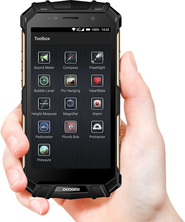 Doogee S60, 64 GB, Dual SIM Black hind ja info | Telefonid | kaup24.ee