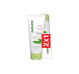 Kätekreem Aloe Babaria, 100 ml, 2 tk цена и информация | Кремы, лосьоны для тела | kaup24.ee