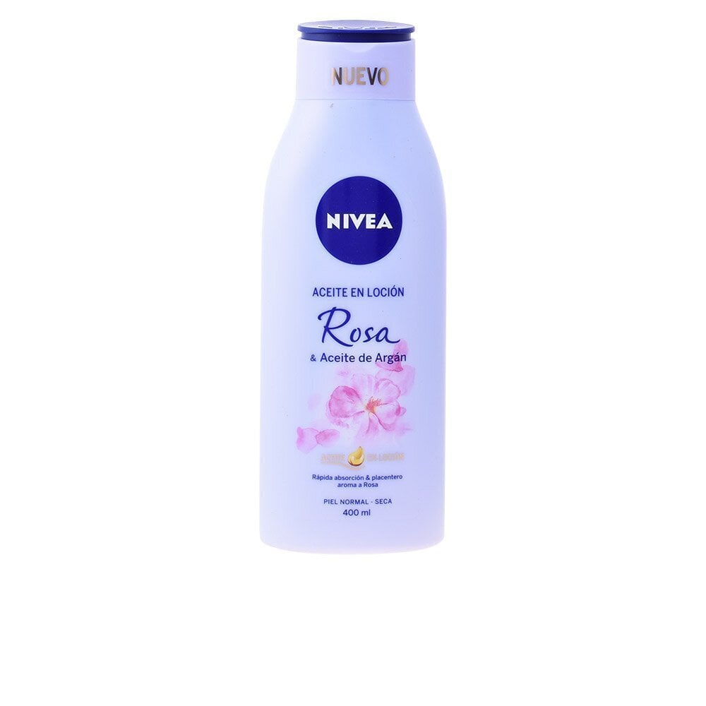 Roosi- ja Argaaniaõli kreem Nivea, 400 ml hind ja info | Kehakreemid, losjoonid | kaup24.ee