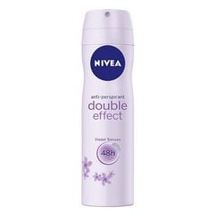 Pihustav deodorant Nivea Double Effect, 200 ml hind ja info | Deodorandid | kaup24.ee