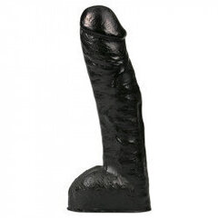 Realistlik dildo 29 cm - must hind ja info | Dildod | kaup24.ee