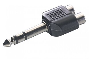 Adapter Vivanco 6.3 mm - RCA hind ja info | USB jagajad, adapterid | kaup24.ee