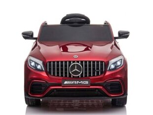 Mercedes GLC63 S, с дисплеем MP4, красный глянцевый цена и информация | Электромобили для детей | kaup24.ee