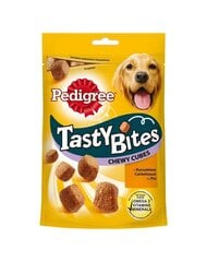 Maius Pedigree Tasty Bites Chewy Cubes, 130 g цена и информация | Лакомства для собак | kaup24.ee