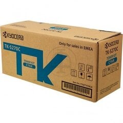 Kyocera Toner TK-5270C Toner-Kit Cyan (1T02TVCNL0), цена и информация | Картриджи и тонеры | kaup24.ee