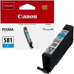 Canon черный картридж CLI-581 Cyan  CLI-581C 2103C001 - цена и информация | Картриджи для струйных принтеров | kaup24.ee