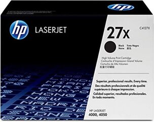 HP 27X C4127X Tooner BK - hind ja info | Tindiprinteri kassetid | kaup24.ee