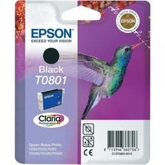 Epson оригинал чернила C13T08014010 T0801 - цена и информация | Картриджи для струйных принтеров | kaup24.ee