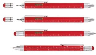 Multifunktsionaalne pastakas TROIKA Construction, punane hind ja info | Ärikingitused | kaup24.ee