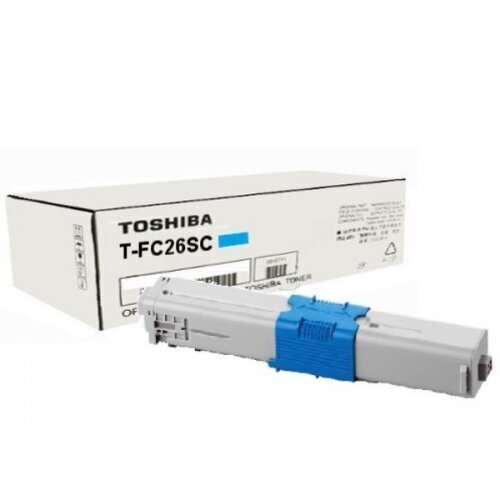 Toshiba Toner T-FC26SC6K Cyan (6B000000557), hind ja info | Laserprinteri toonerid | kaup24.ee