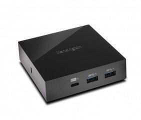 Kensington SD2000P USB-C 4K Nano Dock The SD2000P USB-C Single 4K Nano Dock with 60W Power Delivery is ideal for single monitor desktop set up in hot-desking, home office & educational environments. Users can choose HDMI or DP++ video ports for different  цена и информация | Адаптеры и USB-hub | kaup24.ee
