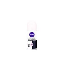 Rulldeodorant Nivea Black & White Invisible, 50 ml hind ja info | Deodorandid | kaup24.ee