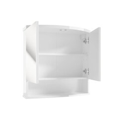Зеркальный шкафчик Romeo Deftrans 60cm с подсветкой цена и информация | Шкафчики для ванной | kaup24.ee