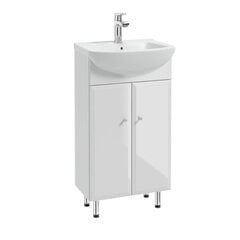 Шкафчик для ванной ARMANDO Deftrans с раковиной Tomaso 45 см цена и информация | Шкафчики для ванной | kaup24.ee