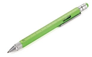 Многофункциональная ручка TROIKA Construction, неоновая зеленая цена и информация | Бизнес подарки | kaup24.ee