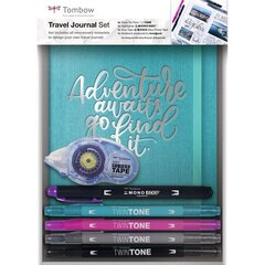 Komplekt TOMBOW Travel Journal Set hind ja info | Kunstitarbed, voolimise tarvikud | kaup24.ee