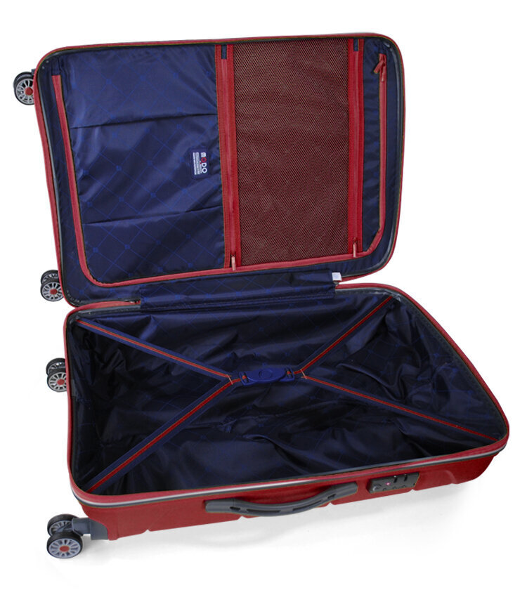 Suur kohver 4R MoDo Starlight, punane hind ja info | Kohvrid, reisikotid | kaup24.ee