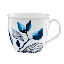 Ambition tass Blue Flower, 550 ml, valge цена и информация | Стаканы, фужеры, кувшины | kaup24.ee