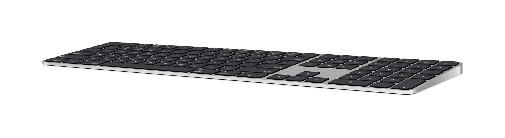 Magic Keyboard with Touch ID and Numeric Keypad for Mac models with Apple silicon - Black Keys - Swedish - MMMR3S/A цена и информация | Klaviatuurid | kaup24.ee