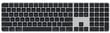 Magic Keyboard with Touch ID and Numeric Keypad for Mac models with Apple silicon - Black Keys - Swedish - MMMR3S/A hind ja info | Klaviatuurid | kaup24.ee