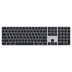 Magic Keyboard with Touch ID and Numeric Keypad for Mac models with Apple silicon - Black Keys - Swedish - MMMR3S/A цена и информация | Клавиатуры | kaup24.ee