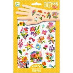 Татуировки - цветы, DJECO DJ09616 цена и информация | Игрушки для девочек | kaup24.ee