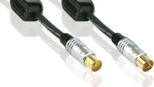 Profigold PGV8925 Coax M- Coax F 5 m цена и информация | Кабели и провода | kaup24.ee