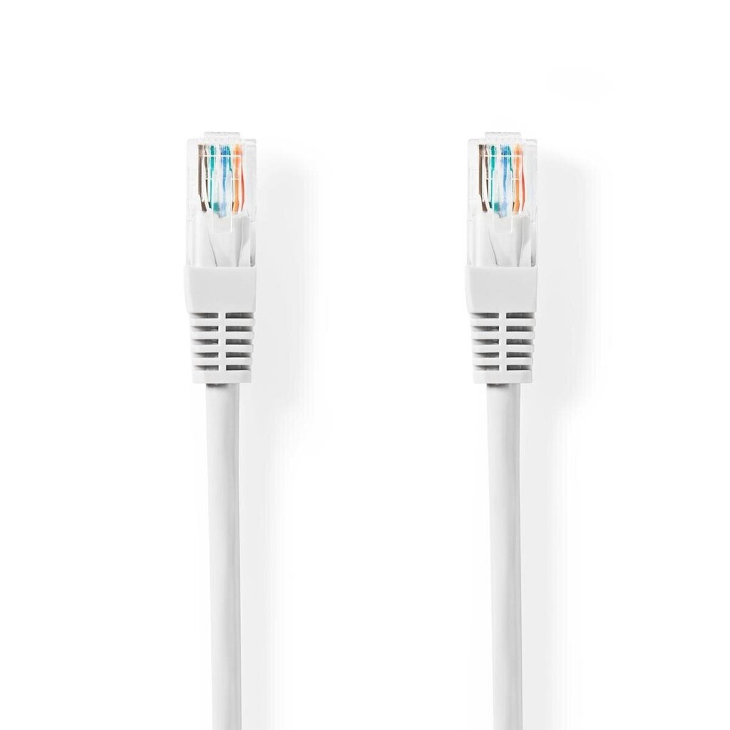 Kaabel UTP Cat5e RJ45-RJ45, valge, 10 m цена и информация | Kaablid ja juhtmed | kaup24.ee