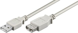 USB 2.0 pikendus A otsik-A pesa 0,3 m hind ja info | Kaablid ja juhtmed | kaup24.ee